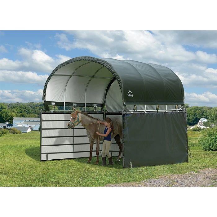 ShelterLogic Corral Shelter™ Livestock Shade Enclosure Kit 4 ShelterLogic Corral Shelter™ Livestock Shade Enclosure Kit - Image 2