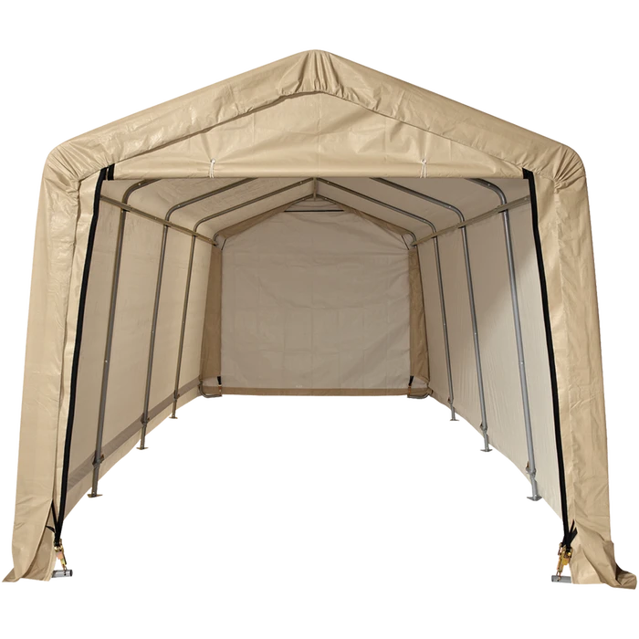 ShelterLogic AutoShelter® 10 Ft. X 20 Ft. X 8 Ft. 4 ShelterLogic AutoShelter® 10 Ft. X 20 Ft. X 8 Ft. - Image 2