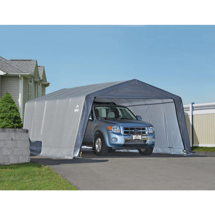 ShelterLogic Garage-in-a-Box® 12 Ft. X 20 Ft. X 8 Ft. 4 ShelterLogic Garage-in-a-Box® 12 Ft. X 20 Ft. X 8 Ft. - Image 2