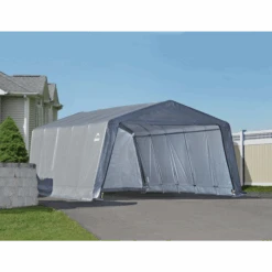ShelterLogic Garage-in-a-Box® 12 Ft. X 20 Ft. X 8 Ft. 8 ShelterLogic Garage-in-a-Box® 12 Ft. X 20 Ft. X 8 Ft. -Shelterlogic 62790 2