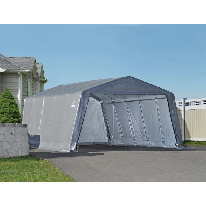 ShelterLogic Garage-in-a-Box® 12 Ft. X 20 Ft. X 8 Ft. 5 ShelterLogic Garage-in-a-Box® 12 Ft. X 20 Ft. X 8 Ft. - Image 3