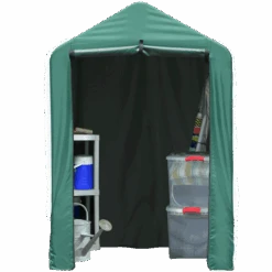 ShelterLogic Garden Shed 4x4x6 24 ShelterLogic Garden Shed 4x4x6 -Shelterlogic 70388 silo image 04