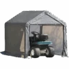 ShelterLogic Shed-in-a-Box® 6 Ft. X 6 Ft. X 6 Ft. Gray 1 ShelterLogic Shed-in-a-Box® 6 Ft. X 6 Ft. X 6 Ft. Gray -Shelterlogic 70401