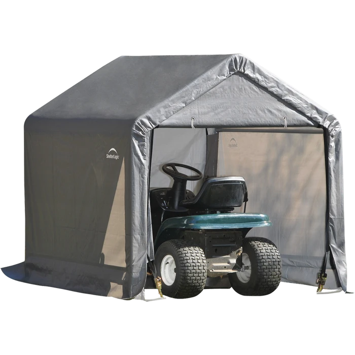 ShelterLogic Shed-in-a-Box® 6 Ft. X 6 Ft. X 6 Ft. Gray 3 ShelterLogic Shed-in-a-Box® 6 Ft. X 6 Ft. X 6 Ft. Gray