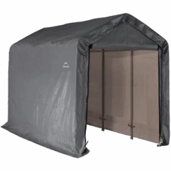 ShelterLogic Shed-in-a-Box® 6 Ft. X 12 Ft. X 8 Ft. Gray