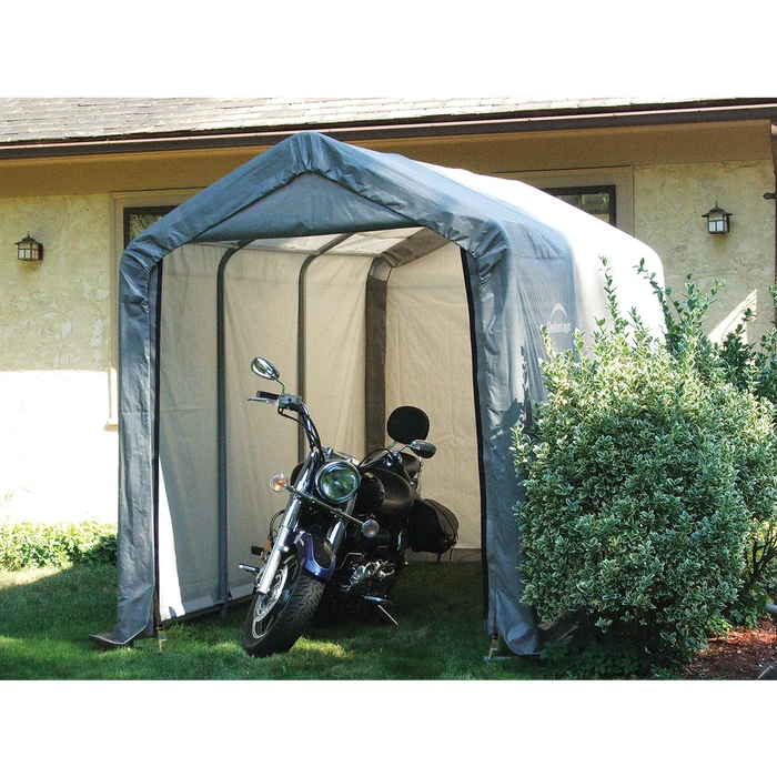 ShelterLogic Shed-in-a-Box® 6 Ft. X 12 Ft. X 8 Ft. Gray 5 ShelterLogic Shed-in-a-Box® 6 Ft. X 12 Ft. X 8 Ft. Gray - Image 3