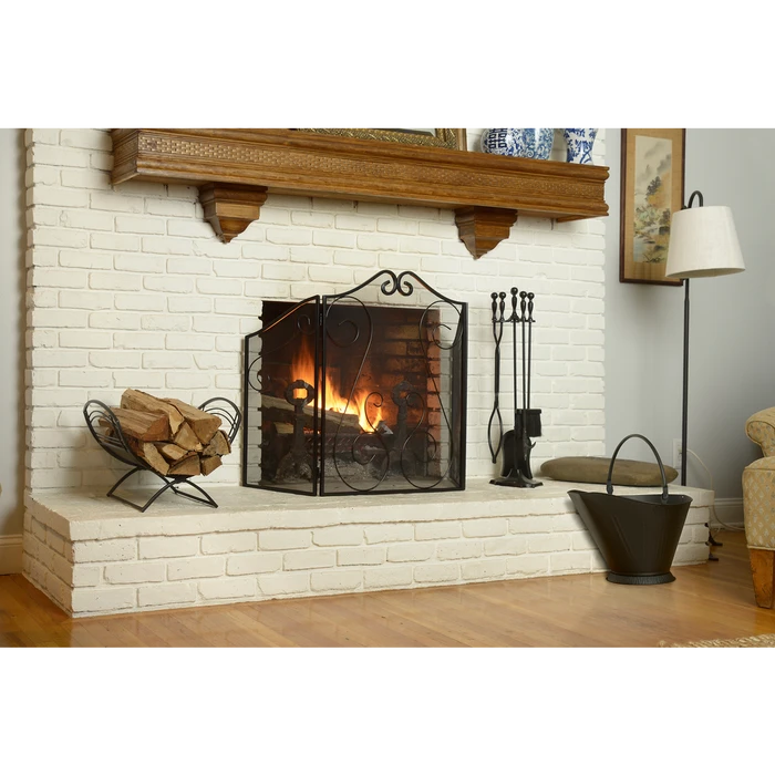 ShelterLogic Fireplace Classic Log Holder 5 ShelterLogic Fireplace Classic Log Holder - Image 3