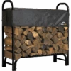 ShelterLogic Heavy Duty Firewood Rack, 4 Ft. 1 ShelterLogic Heavy Duty Firewood Rack, 4 Ft. -Shelterlogic 90401