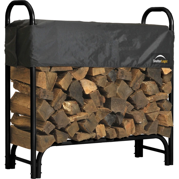 ShelterLogic Heavy Duty Firewood Rack, 4 Ft. 3 ShelterLogic Heavy Duty Firewood Rack, 4 Ft.