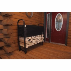 ShelterLogic Heavy Duty Firewood Rack, 4 Ft. 6 ShelterLogic Heavy Duty Firewood Rack, 4 Ft. -Shelterlogic 90401 1