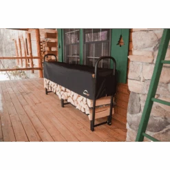 ShelterLogic Heavy Duty Firewood Rack, 8 Ft. 6 ShelterLogic Heavy Duty Firewood Rack, 8 Ft. -Shelterlogic 90402 1