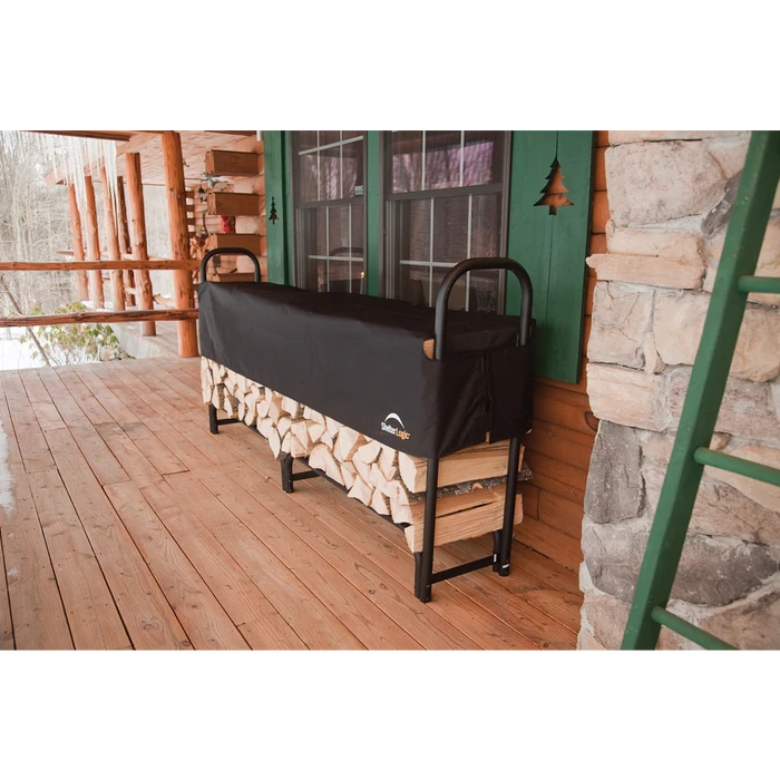 ShelterLogic Heavy Duty Firewood Rack, 8 Ft. 4 ShelterLogic Heavy Duty Firewood Rack, 8 Ft. - Image 2