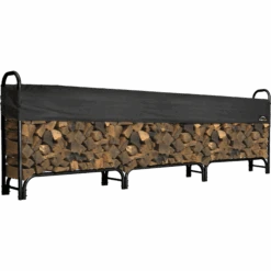 ShelterLogic Heavy Duty Firewood Rack, 12 Ft.