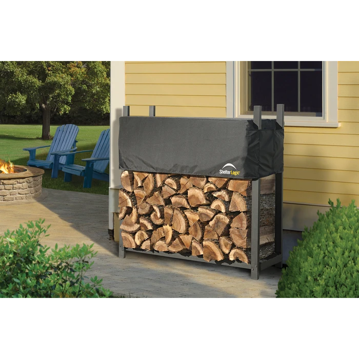 ShelterLogic Ultra Duty Firewood Rack With Cover, 4 Ft. 5 ShelterLogic Ultra Duty Firewood Rack With Cover, 4 Ft. - Image 3