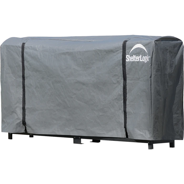 ShelterLogic Firewood Rack Full Length Cover, 8 Ft. 3 ShelterLogic Firewood Rack Full Length Cover, 8 Ft.