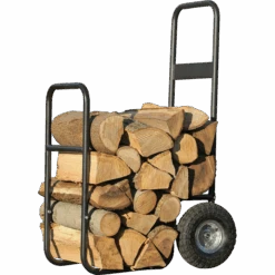 ShelterLogic Haul-It Wood Mover Rolling Firewood Cart