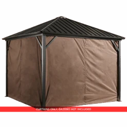 Curtains For Dakota Gazebo (Gazebo Not Included) -Shelterlogic CURTAINSDAKOTA 2