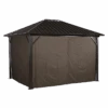Curtains For Genova Gazebo (Gazebo Not Included) 1 Curtains For Genova Gazebo (Gazebo Not Included) -Shelterlogic CURTAINSGENOVA