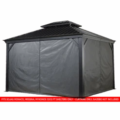 Curtains For Mykonos Gazebo (Gazebo Not Included) -Shelterlogic CURTAINSMYKONOS 2