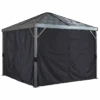 Curtains For Sanibel Gazebo (Gazebo Not Included) 2 Curtains For Sanibel Gazebo (Gazebo Not Included) -Shelterlogic CURTAINSSANIBEL