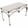 Aluminum Camp Table, 25 In. X 48 In. 2 Aluminum Camp Table, 25 In. X 48 In. -Shelterlogic T648 1