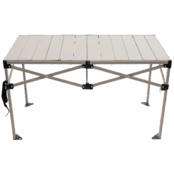 Aluminum Camp Table, 25 In. X 48 In. -Shelterlogic T648 1 3