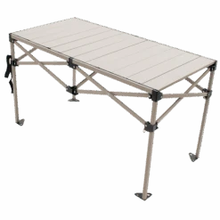 Aluminum Camp Table, 25 In. X 48 In. -Shelterlogic T648 1 4