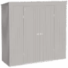 Arrow Elite Steel Storage Shed, 10x4, Cool Grey 2 Arrow Elite Steel Storage Shed, 10x4, Cool Grey -Shelterlogic a6oyoruqvpqhqyebhp4s