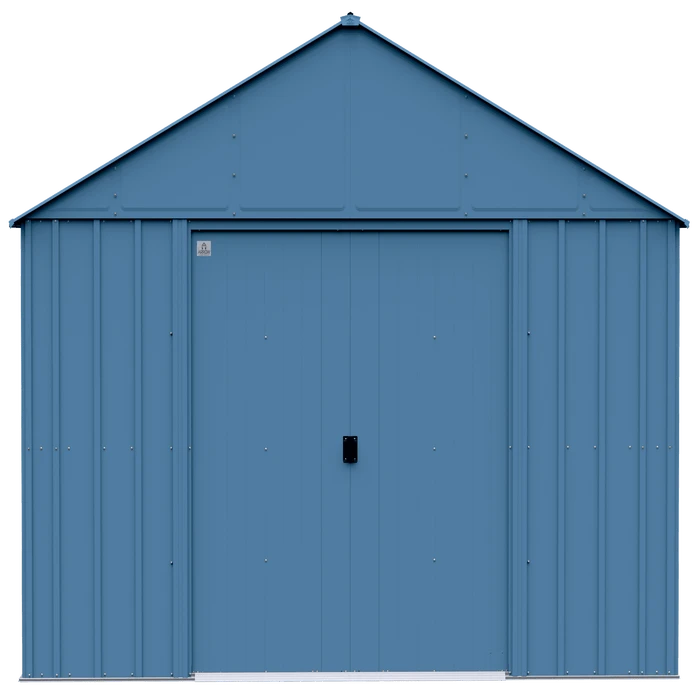 Arrow Classic Metal Shed, 12 X 17, Blue Grey 4 Arrow Classic Metal Shed, 12 X 17, Blue Grey - Image 2