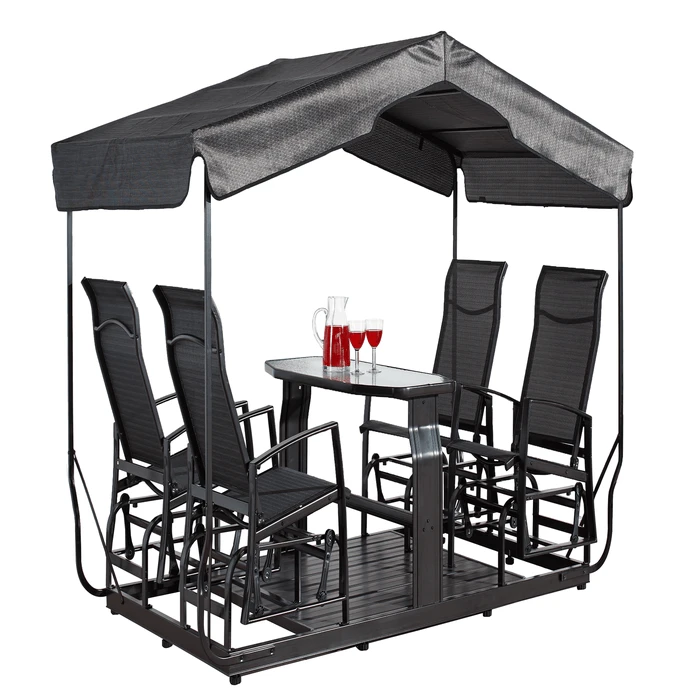 Sojag Houston 4-Seater Glider Swing 3 Sojag Houston 4-Seater Glider Swing