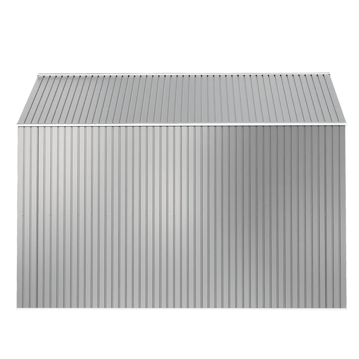 Arrow Elite Steel Storage Shed, 12x16, Galvalume 6 Arrow Elite Steel Storage Shed, 12x16, Galvalume - Image 4