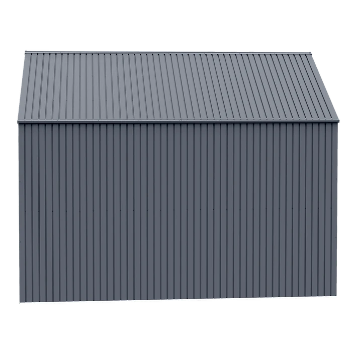 Arrow Elite Steel Storage Shed, 12x16, Anthracite 6 Arrow Elite Steel Storage Shed, 12x16, Anthracite - Image 4