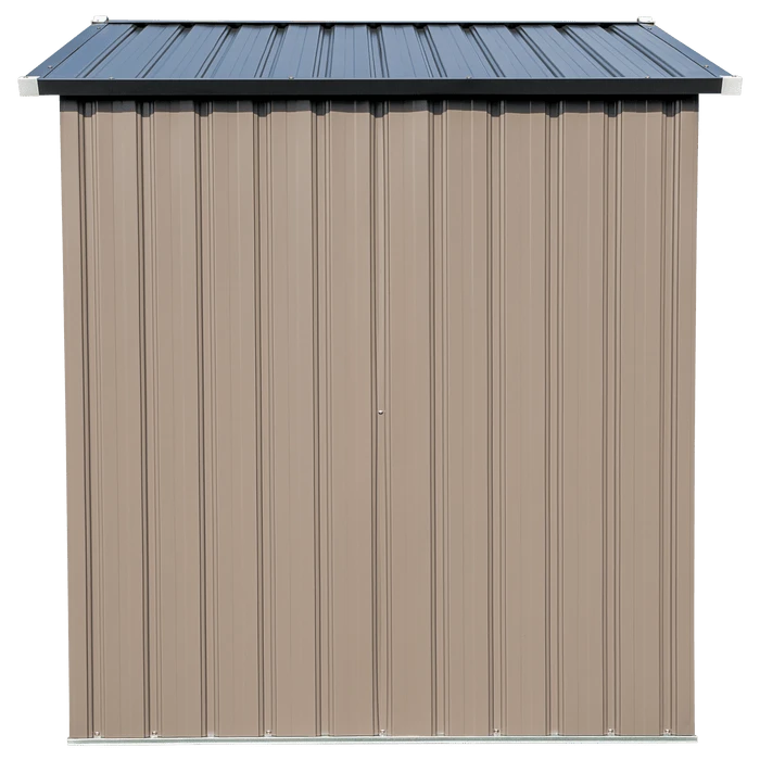 Arrow Cover-IT 6x4 Ft. Grey Metal Shed 7 Arrow Cover-IT 6x4 Ft. Grey Metal Shed - Image 5
