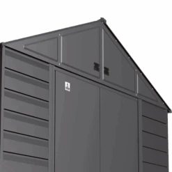 Arrow Select Steel Storage Shed, 14x12, Charcoal 21 Arrow Select Steel Storage Shed, 14x12, Charcoal -Shelterlogic brseo7zeergtqumt19ps 1