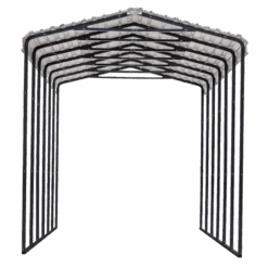 Arrow RV Carport, 14 Ft. X 29 Ft. X 14 Ft. Eggshell -Shelterlogic carportprogram cph142914 cphc142914 silo image 03 1