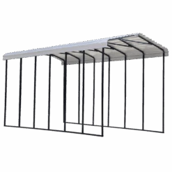 Arrow RV Carport, 14 Ft. X 29 Ft. X 14 Ft. Eggshell