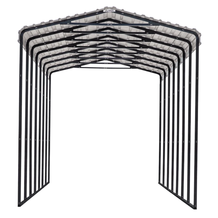 Arrow RV Carport, 14 Ft. X 33 Ft. X 14 Ft. Eggshell 6 Arrow RV Carport, 14 Ft. X 33 Ft. X 14 Ft. Eggshell - Image 4