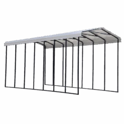 Arrow RV Carport, 14 Ft. X 33 Ft. X 14 Ft. Eggshell 9 Arrow RV Carport, 14 Ft. X 33 Ft. X 14 Ft. Eggshell -Shelterlogic carportprogram cph143314 silo image 01