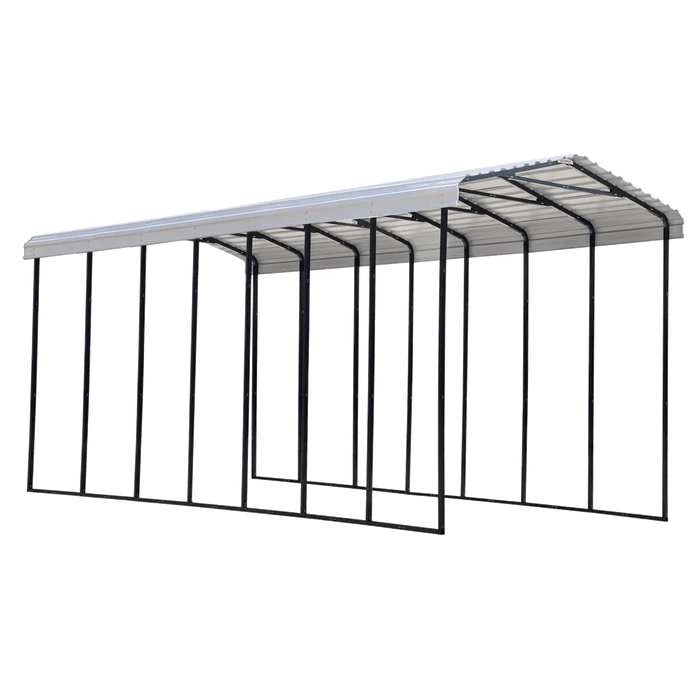 Arrow RV Carport, 14 Ft. X 33 Ft. X 14 Ft. Eggshell 4 Arrow RV Carport, 14 Ft. X 33 Ft. X 14 Ft. Eggshell - Image 2