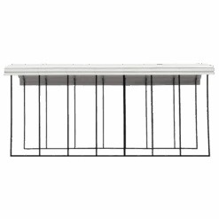 Arrow RV Carport, 14 Ft. X 33 Ft. X 14 Ft. Eggshell 10 Arrow RV Carport, 14 Ft. X 33 Ft. X 14 Ft. Eggshell -Shelterlogic carportprogram cph143314 silo image 02