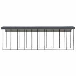 Arrow RV Carport, 14 Ft. X 47 Ft. X 14 Ft. Charcoal 8 Arrow RV Carport, 14 Ft. X 47 Ft. X 14 Ft. Charcoal -Shelterlogic carportprogram cphc144714 silo image 02