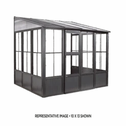 Sojag Charleston 10 Ft. X 10 Ft. Wall Solarium