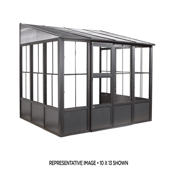 Sojag Charleston 10 Ft. X 10 Ft. Wall Solarium 3 Sojag Charleston 10 Ft. X 10 Ft. Wall Solarium