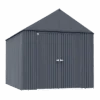 Arrow Elite Steel Storage Shed, 12x16, Anthracite -Shelterlogic cj9zwbaju9mnie088ucz
