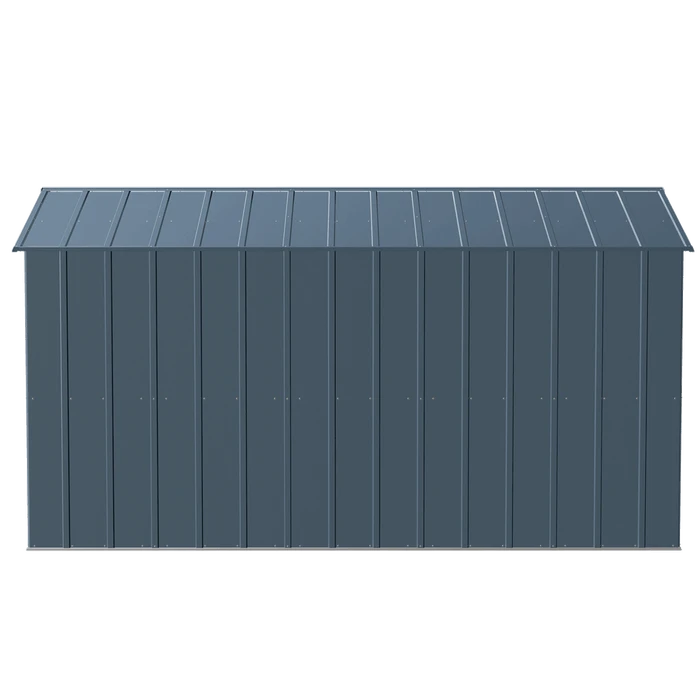 Arrow Classic Steel Storage Shed, 10 Ft. X 12 Ft., Blue Grey 8 Arrow Classic Steel Storage Shed, 10 Ft. X 12 Ft., Blue Grey - Image 6