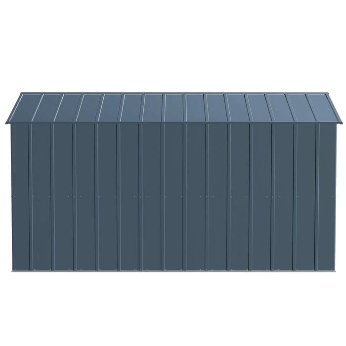 Arrow Classic Steel Storage Shed, 10 Ft. X 12 Ft., Blue Grey 11 Arrow Classic Steel Storage Shed, 10 Ft. X 12 Ft., Blue Grey - Image 9