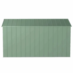 Arrow Classic Steel Storage Shed, 10 Ft. X 12 Ft., Sage Green -Shelterlogic clg1012sg silo image 04