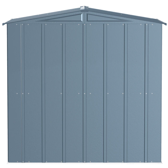 Arrow Classic Steel Storage Shed, 6 Ft. X 5 Ft., Blue Grey 10 Arrow Classic Steel Storage Shed, 6 Ft. X 5 Ft., Blue Grey - Image 8