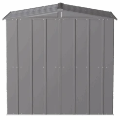 Arrow Classic Steel Storage Shed, 6 Ft. X 5 Ft., Charcoal -Shelterlogic clg65cc silo image 05