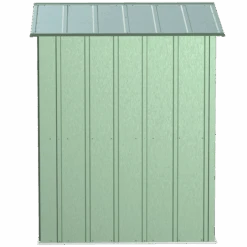Arrow Classic Steel Storage Shed, 6 Ft. X 5 Ft., Sage Green 19 Arrow Classic Steel Storage Shed, 6 Ft. X 5 Ft., Sage Green -Shelterlogic clg65sg silo image 04